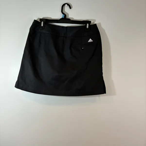 Adidas Golf Skort Pull On Athletic Performance Black Size 2‎ - Image 2