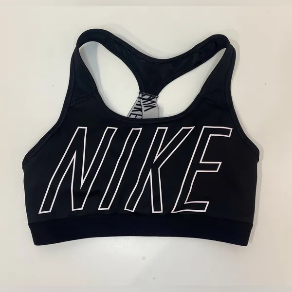 Nike Women’s Dri-Fit‎ Classic Logo Sports Bra Size S - Image 3