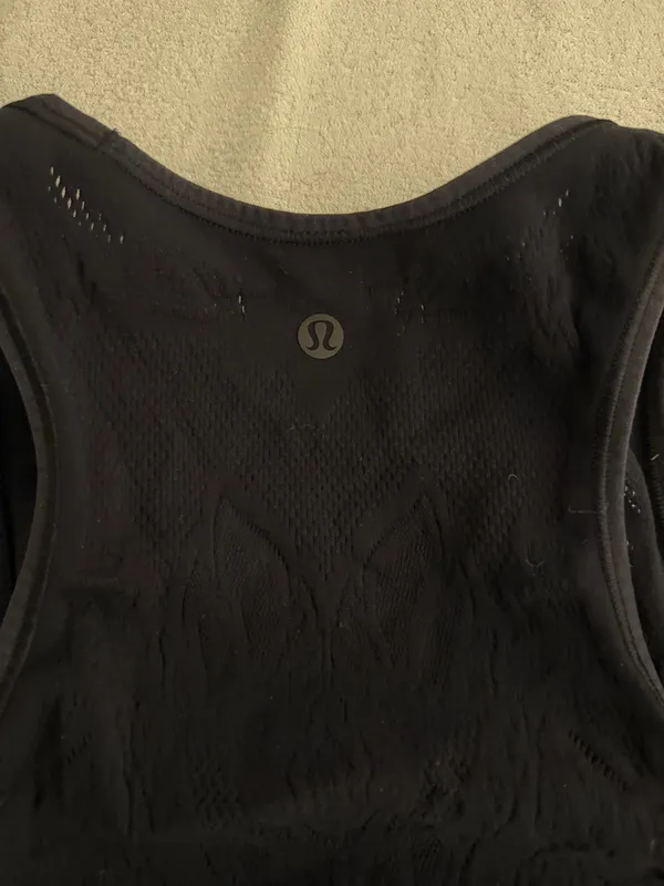 Lululemon Black Tank Top 2 Racerback - Image 3