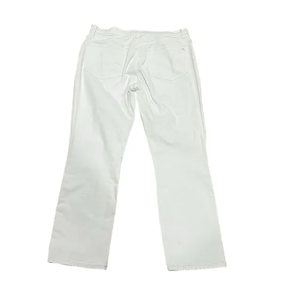 Madewell Women's White Straight Crop Denim Jeans Size 28 - Image 4