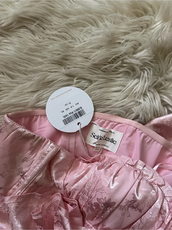 SELFIE LESLIE Paris Muse Romper In Pink - Image 9