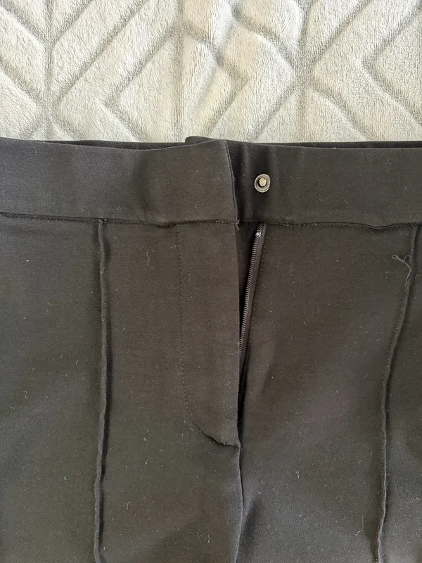 ZARA Flare Pants Black stretch - Image 3
