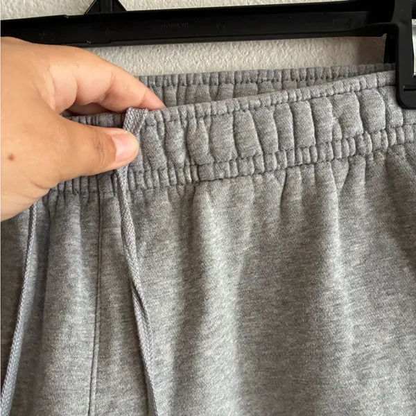 Nike Sportswear Club Fleece Joggers Sweatpants Light Grey S - Image 6