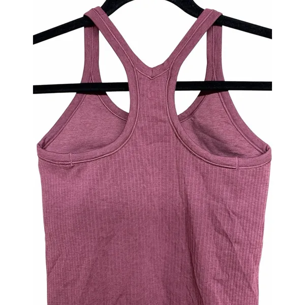 Lululemon Ebb to Street Tank Top Burgundy Women's Size‎ 4 - Image 4
