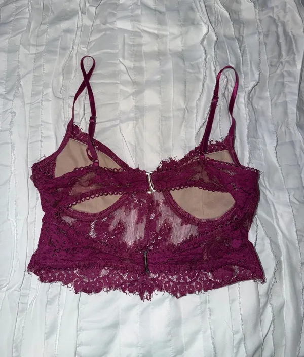 Purple Corset Lace Top - Image 2