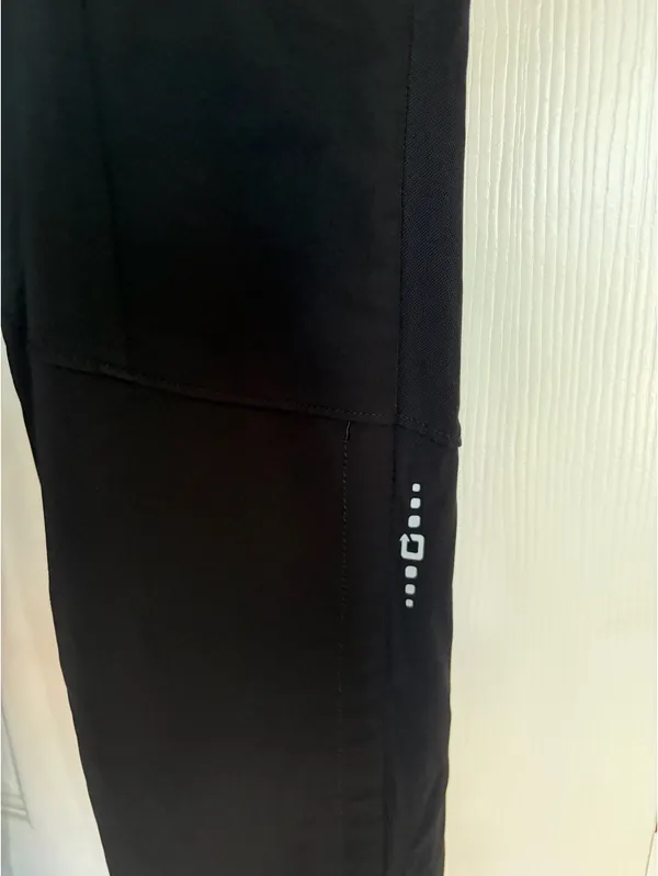 Healing Hands Scrub Pants Jogger Black - Image 5