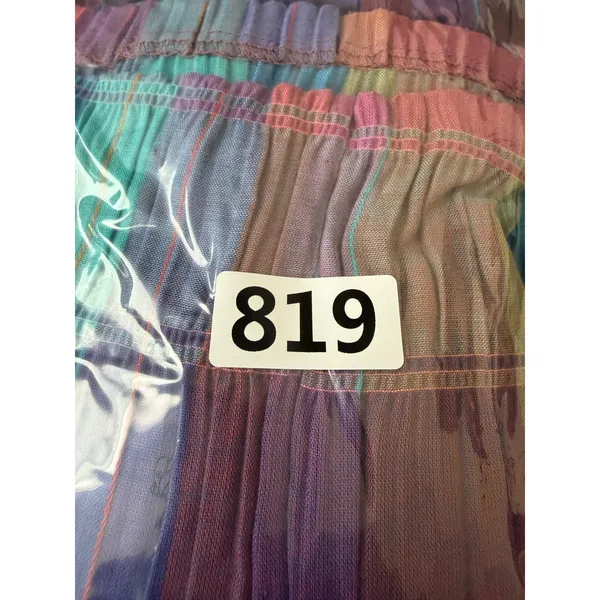 Vintage Avon Fashions Plaid 2 Piece Set Crop Top Midi Skirt Multicolor VTG M/L - Image 12