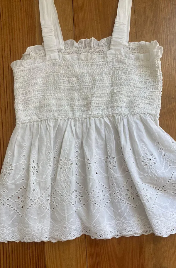 White summer top Size XS - Image 3