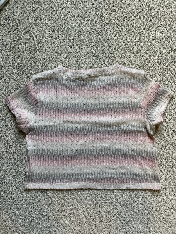 We The Free Top Cream and Pink M - Image 2