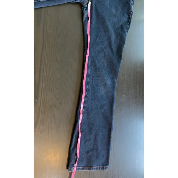 Banana Republic Women's Dark Wash Denim Jeans Size 30‎ Bootcut Classic READ FLAW - Image 11