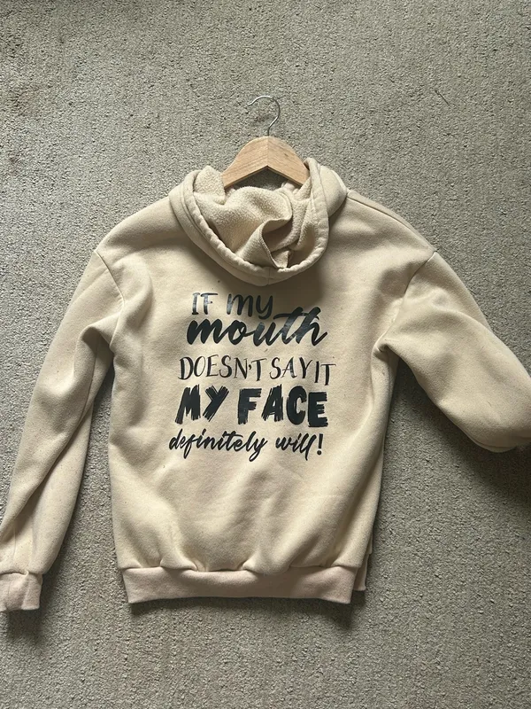 SheIn Cream sweatshirt - Image 2