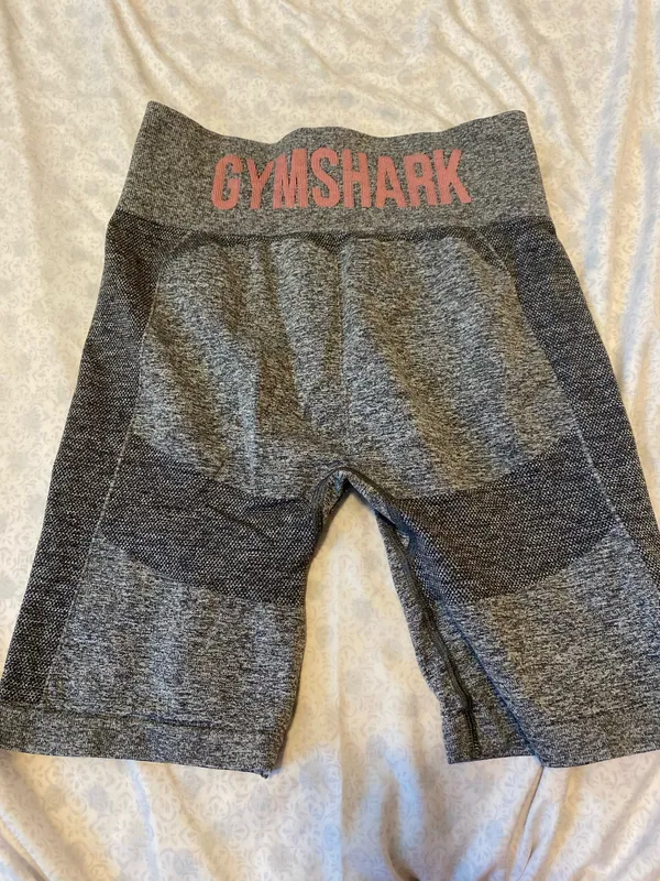 Gymshark gray biker shorts  - Image 6