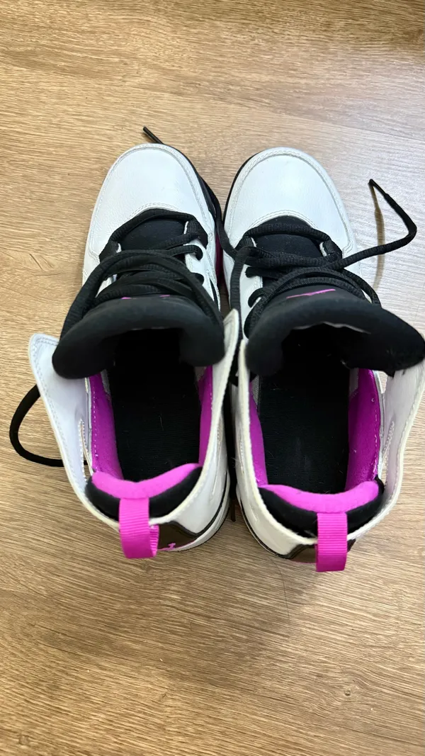 Nike Air Jordan Flight Club 91 Girls Sneakers Shoes Size 6Y - Image 6