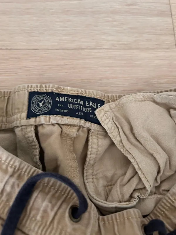 beige american eagle pants  - Image 5