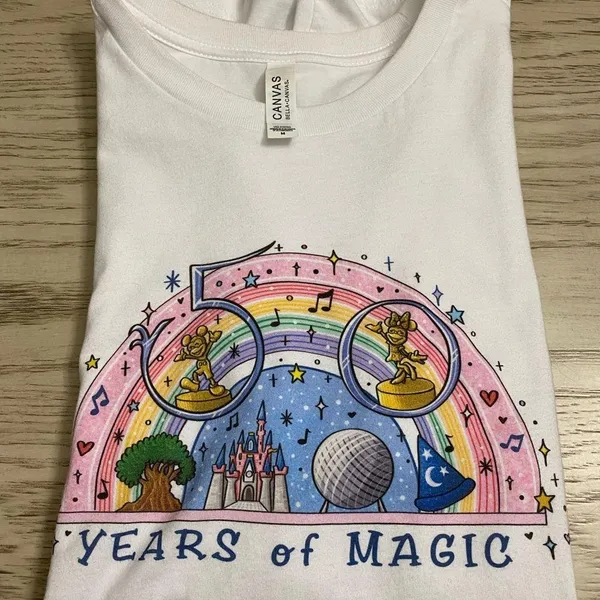 Bella Canvas Disney’s 50th Anniversary Unisex Graphic T-Shirt - Image 6
