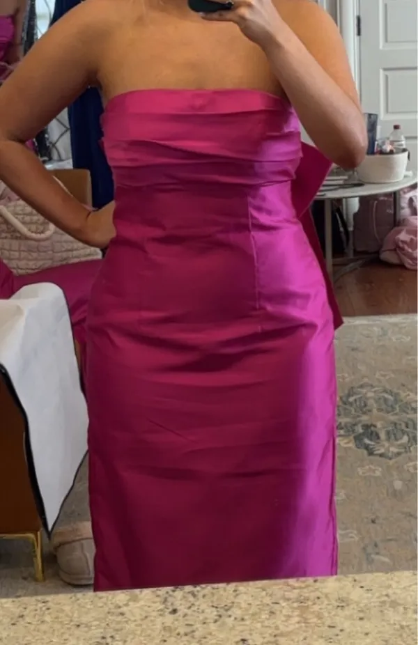 Pink formal dress Size 12 - Image 2