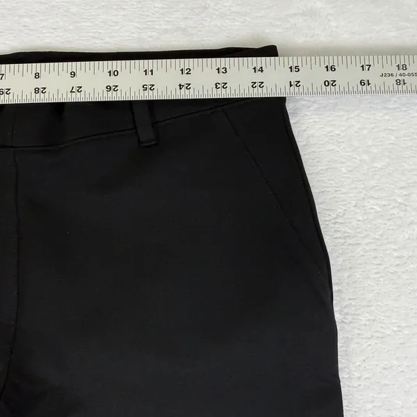 Quince Ultra-Stretch Ponte Bootcut Pants Black Size M LB24691-DKBIZ01-32364 - Image 3