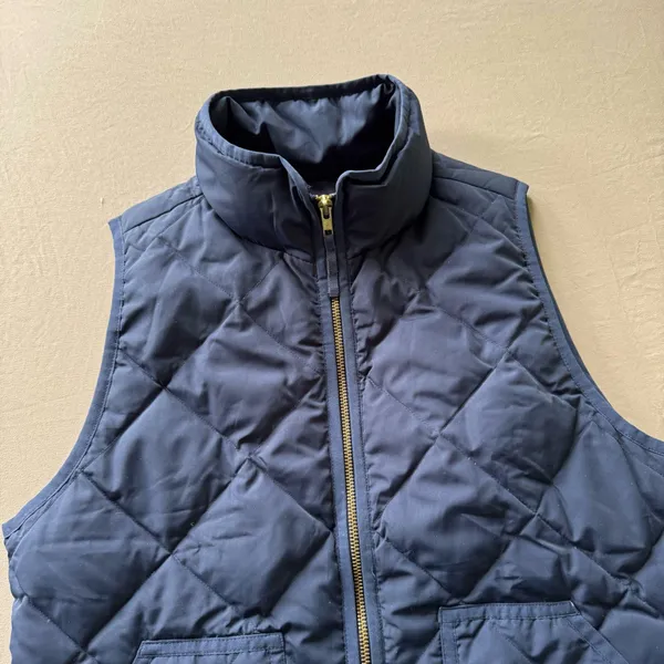 J.Crew Down Quilted Puffer Vest - Image 7
