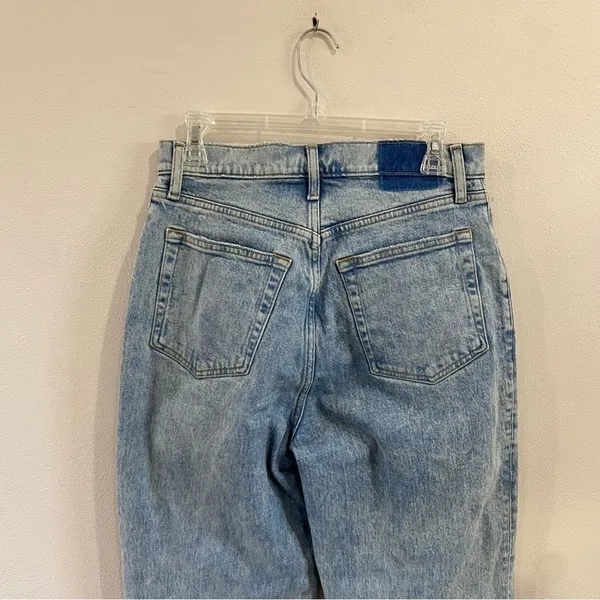 Abercrombie Curve Love Ultra‎ High Rise 90s Straight Jeans 29/8R - Image 7