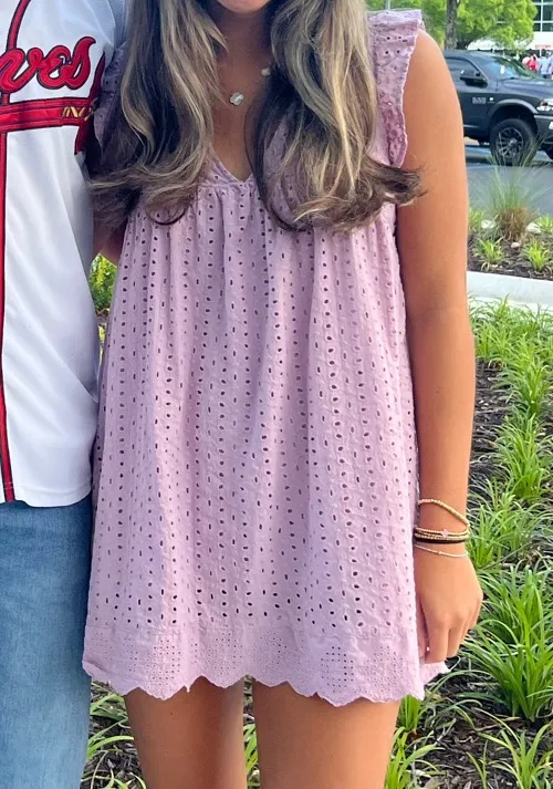 Boutique Romper Purple - Image 3