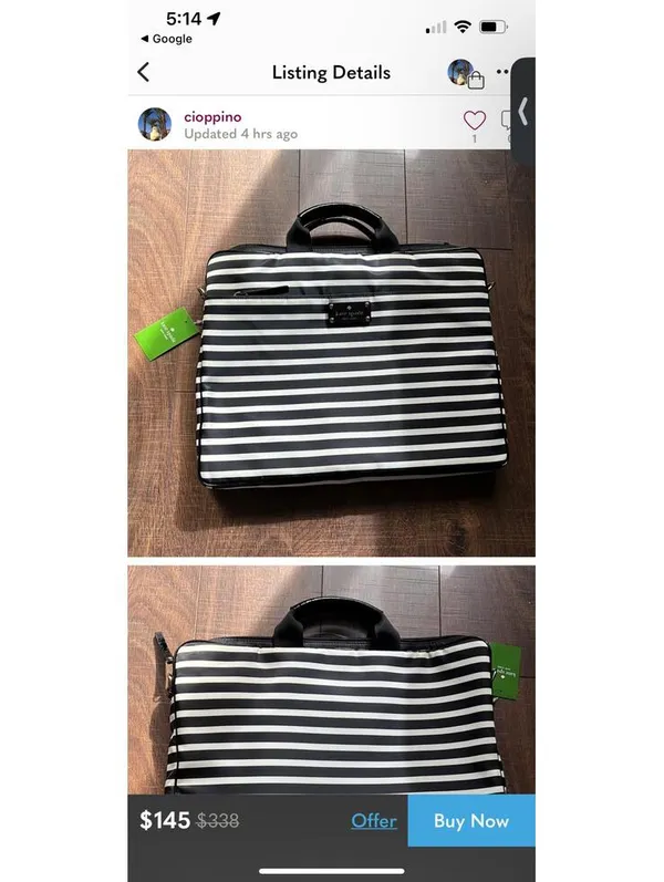Kate Spade New York Chad Laptop Bag - Image 7