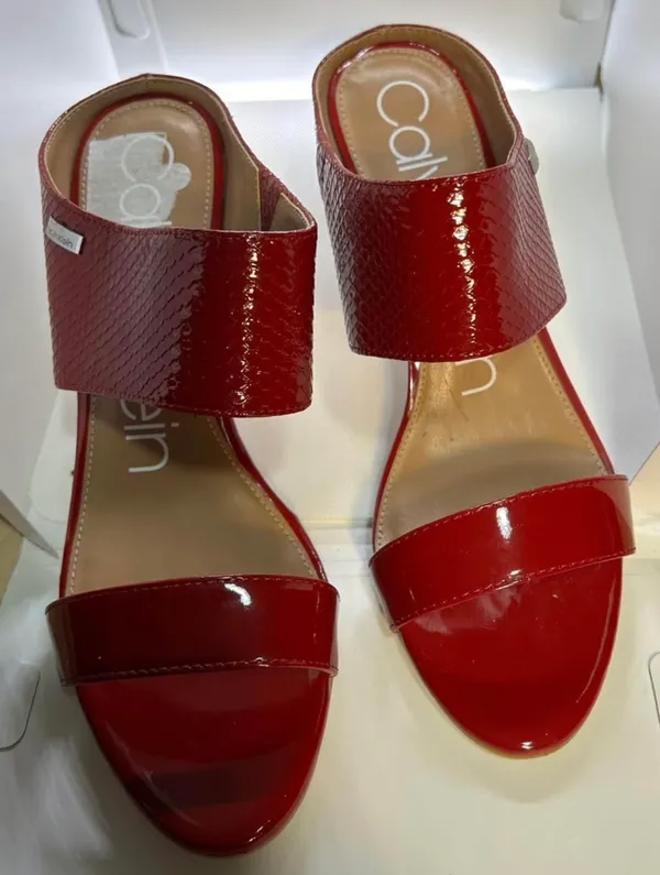 Calvin Klein New women's shoes red. Size 8.$40. - Image 2