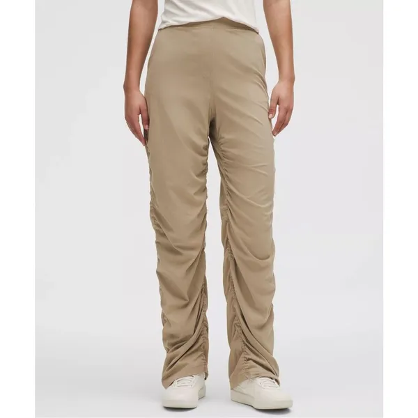 ✨Lululemon Dance Studio Slim-Fit HR Flared Sheer Oak Sz Small Pants✨ - Image 2