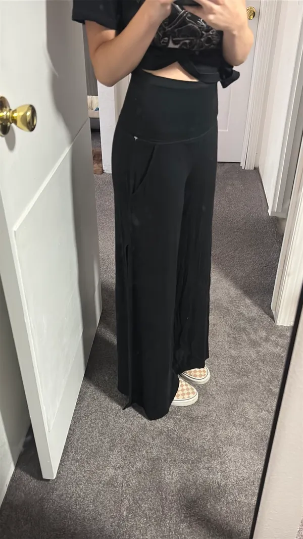 Aerie Wide Leg Yoga Pants - Image 4