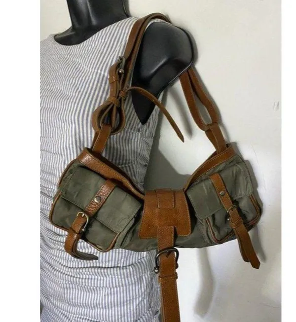 burberry gray brown shoulder bag - Image 8