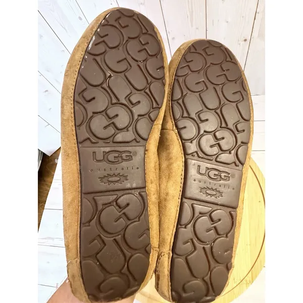 UGG Dakota Women's US 8 Moccasin Slipper Shoe Chestnut Shearling Lined - Image 9