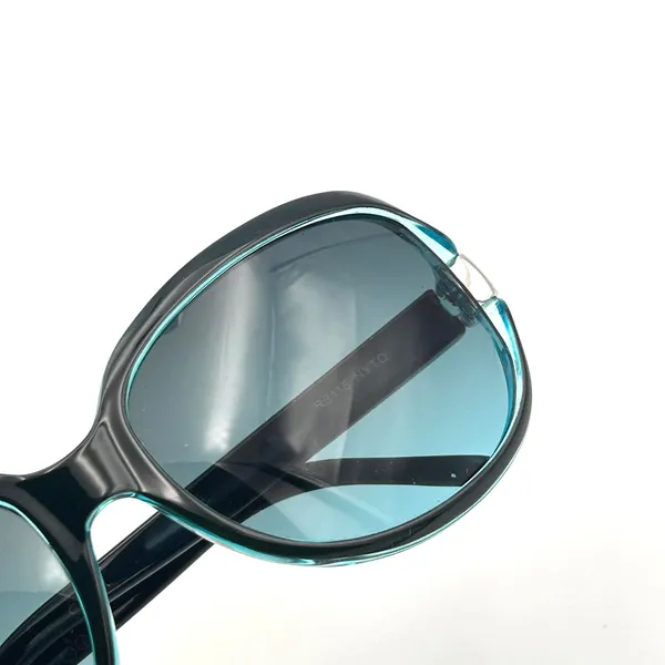 Rocawear Sunglasses Womens Oversized R3115 NYTQ Teal Blue Black‎ Y2K Glam - Image 8