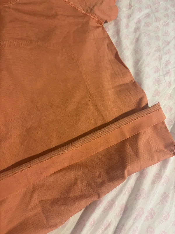 Coral Lululemon Swiftly Tech Short Sleeve - Image 2