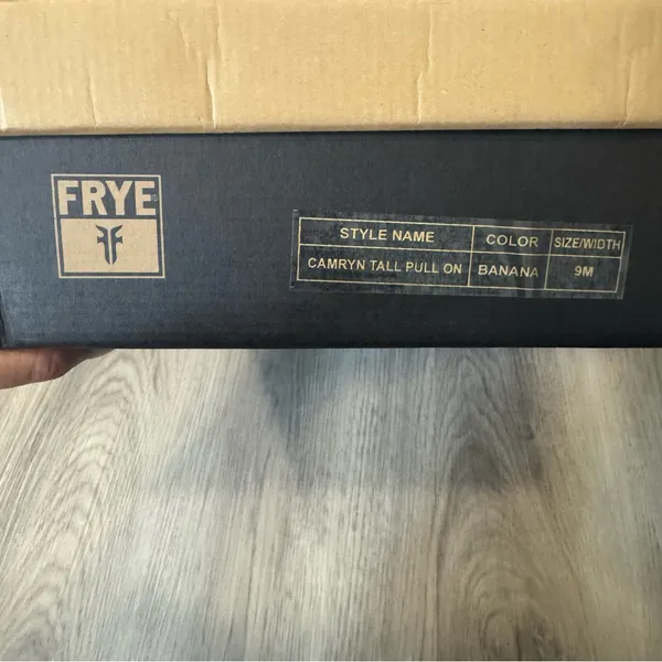 Frye Women’s Camryn Tall Pull On Boots Size 9M Color: Banana NIB - Image 8