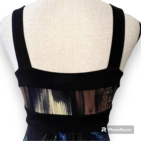 Karen Kane womens small fall fantasy dress with jewels workwear cruisewear nwt - Image 3