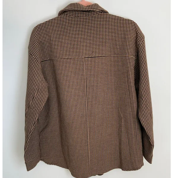 Current Air Houndstooth Top/Shacket size small‎ - Image 3