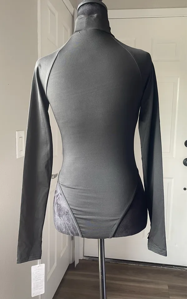 Body By Michelle “BODY” Longsleeve with Thumbhole Bodysuit - Image 2