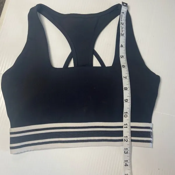Buffbunny Women's Assasin Sports Bra Black‎ White Size S Small Sporty Yoga - Image 6