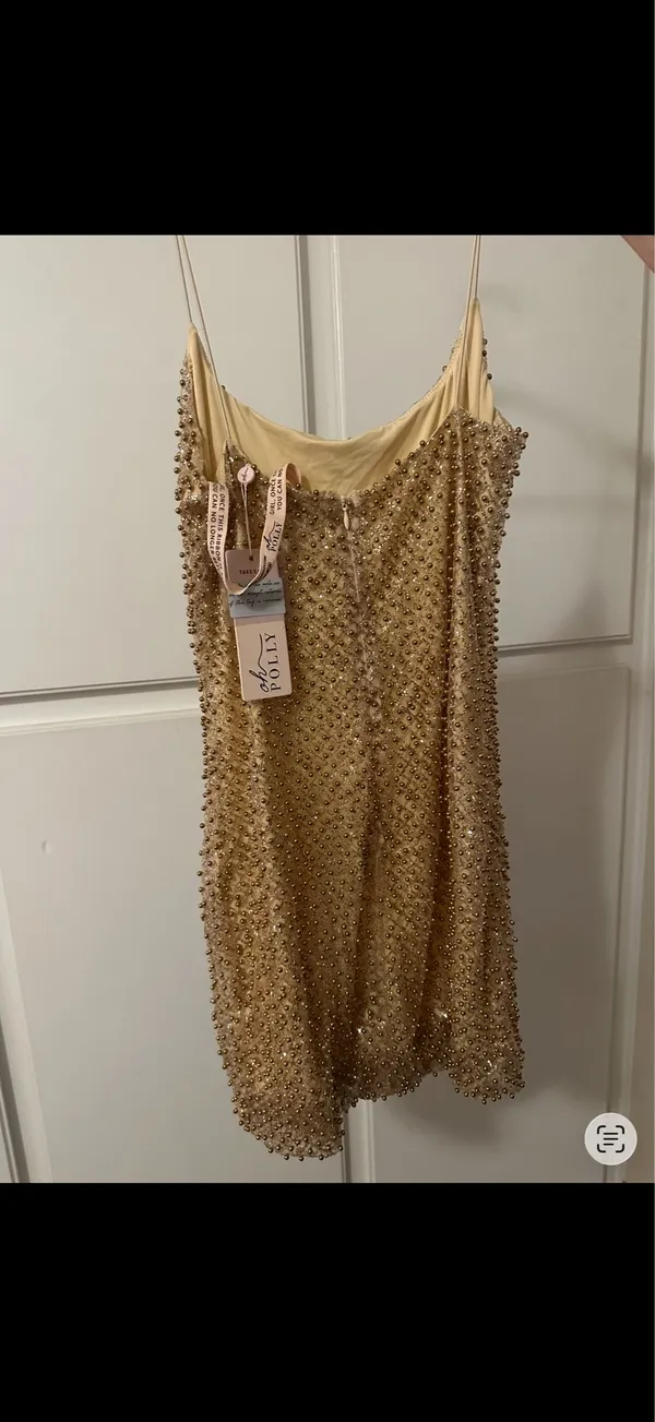 Gold dress - Image 4