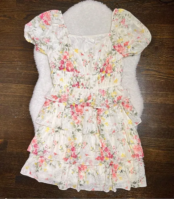 NWT Altar’d State Malia Tiered Floral Dress - Image 4