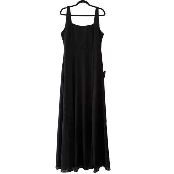 Lulu’s Remarkable Arrival Black Sleeveless Maxi Dress Size XL - Image 4