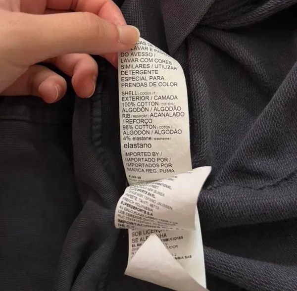 Puma dark grey crewneck sweater - Image 3