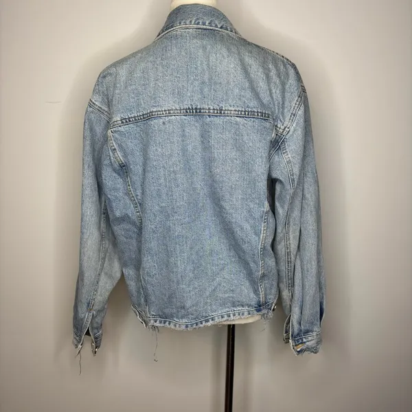 Asos- Blue Denim Jacket - Image 3