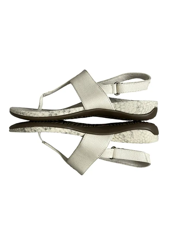 Vionic Tala T-Strap Supportive Leather Sandals Women’s Size 7 Snake Print - Image 6