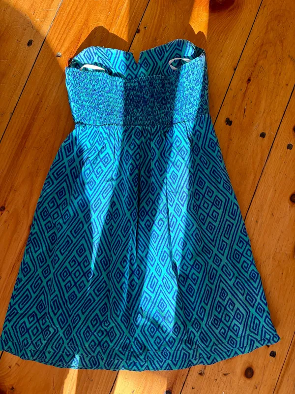 Alice + Trixie Strapless Geometric Mini Dress Size Small - Image 4