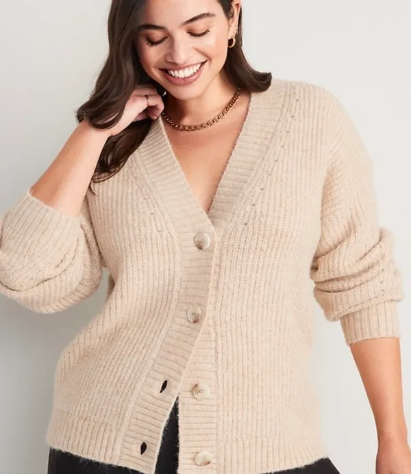 Old Navy Cozy Shaker Stitch Cardigan - Image 5