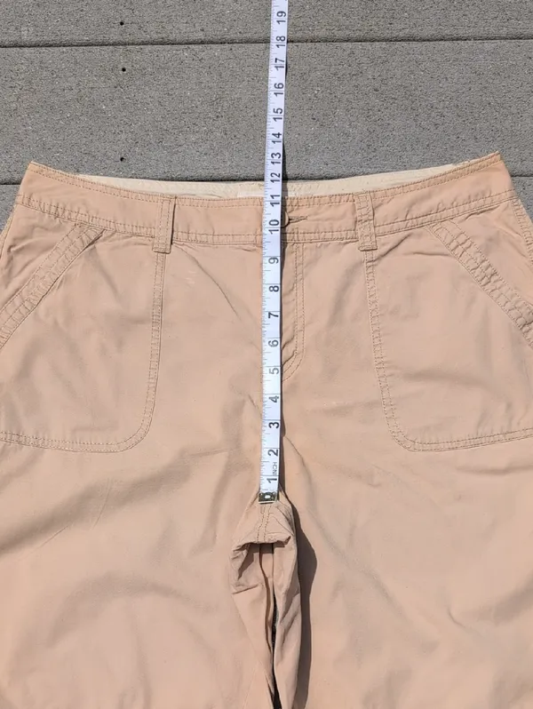 St. John's Bay Khaki Bermuda Shorts | Size 14 Khaki Bermuda Shorts - Image 5