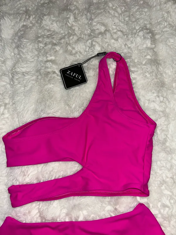 NWT Zaful Hot Pink Bikini Set  - Image 8