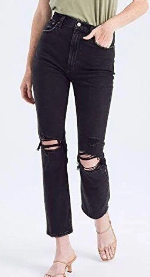 Abercrombie 90’s Straight Ultra High Rise Jeans - Image 4