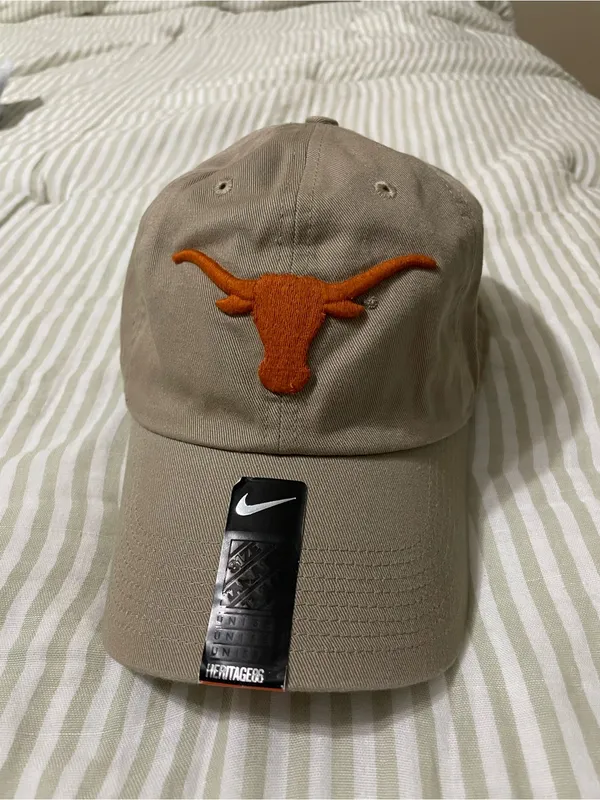 New Nike Heritage86 Unisex Texas Longhorns UT Campus University Cap Hat Cotton - Image 2