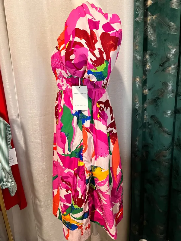 Free Assembly Colorful Women Dress XS - Image 2